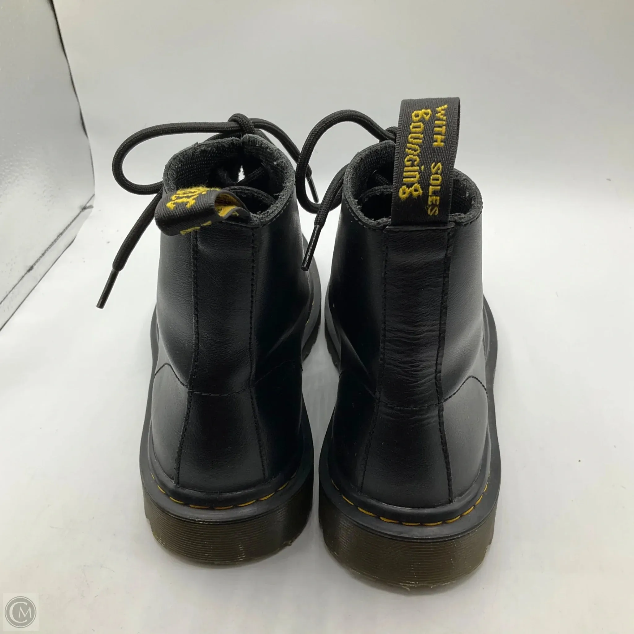 Boots Combat By Dr Martens In Black, Size: 8