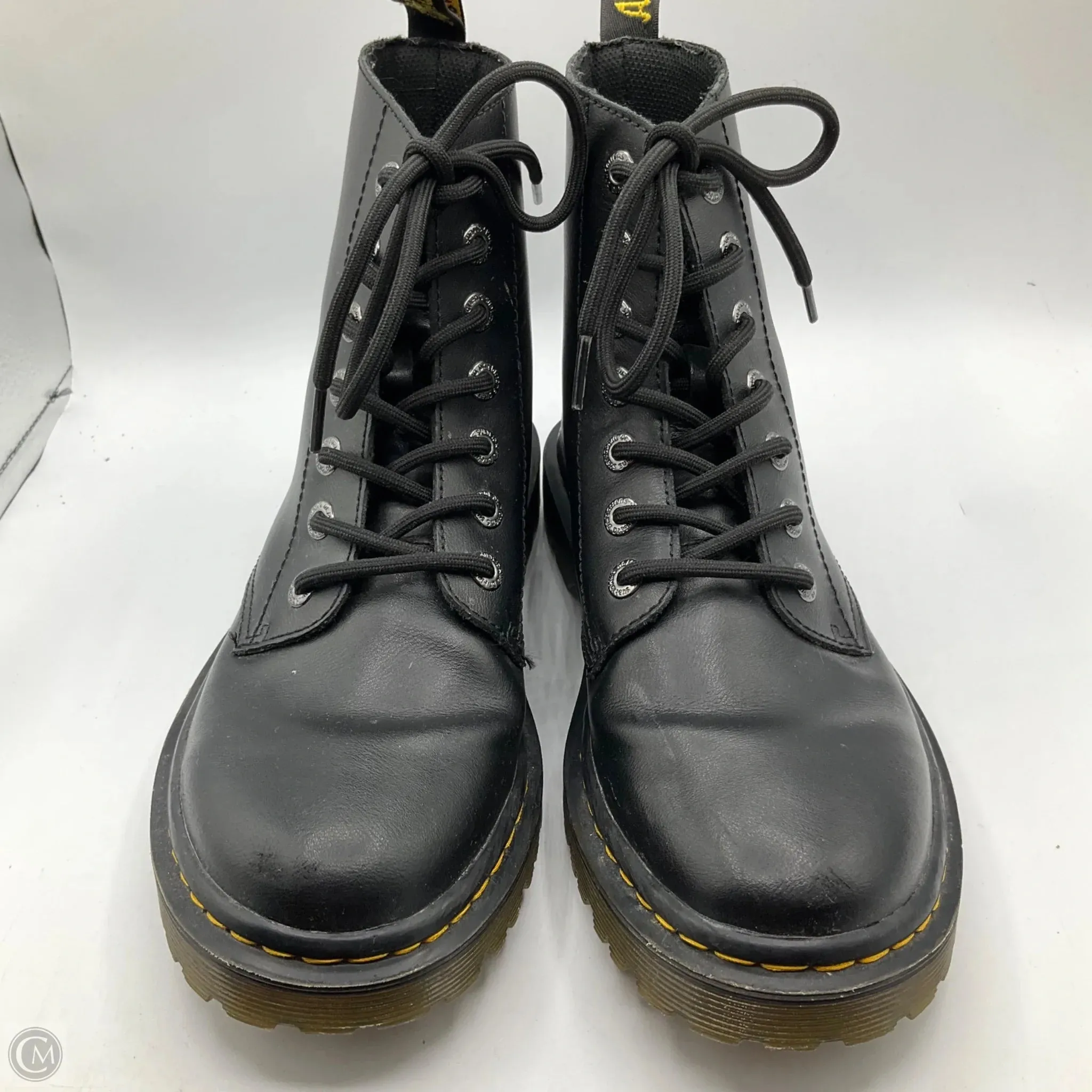 Boots Combat By Dr Martens In Black, Size: 8