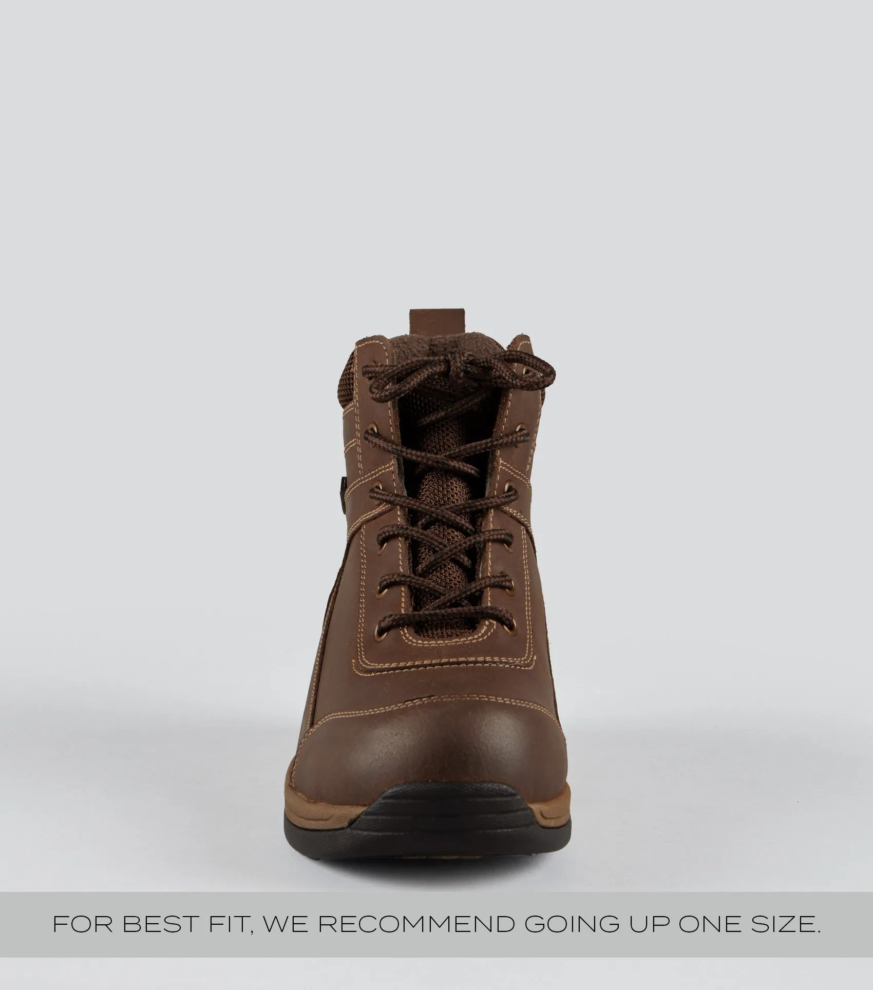 Borelli Waterproof Laced Boots Brown