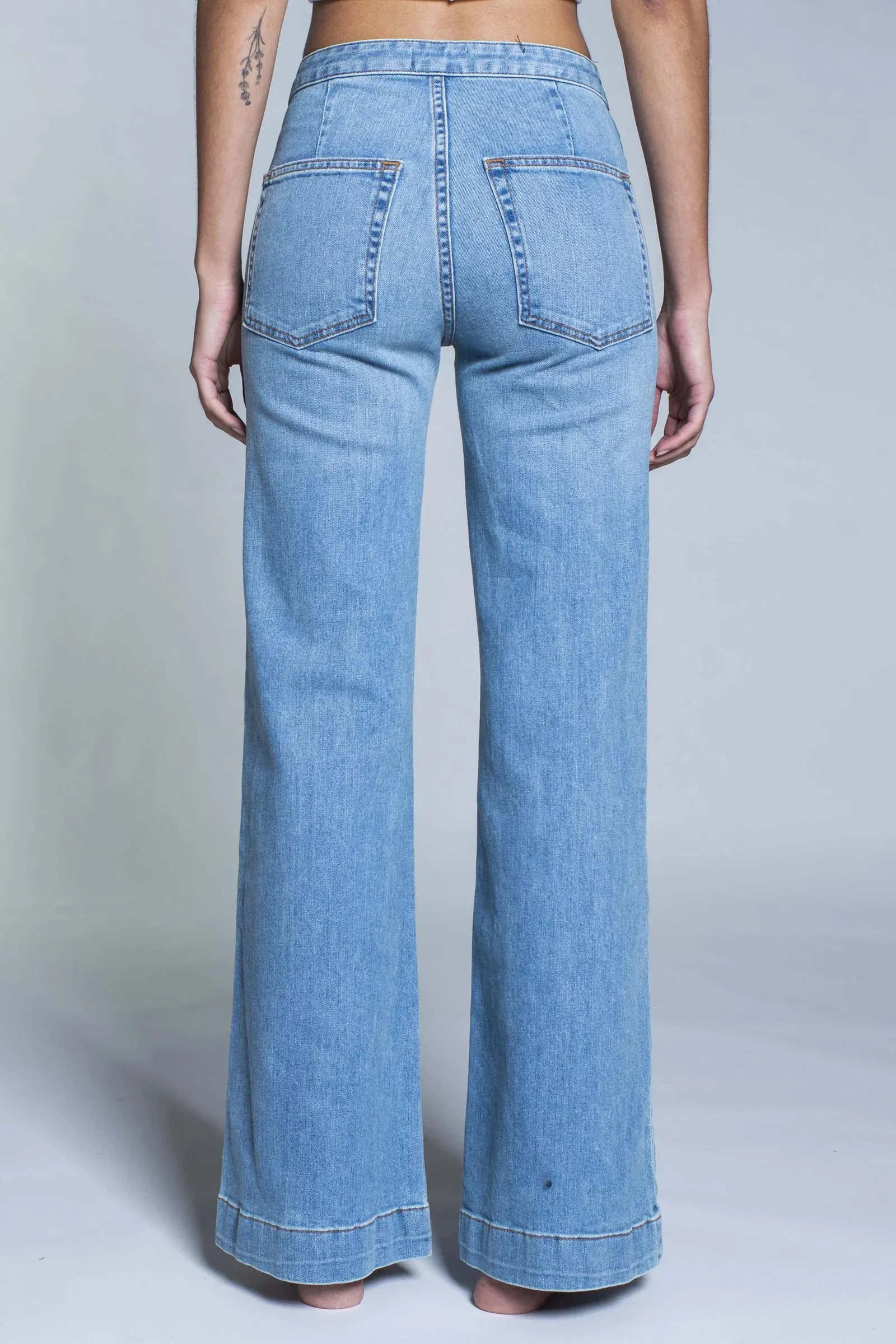 Brickhouse Wide Leg Dynomite - Harbour