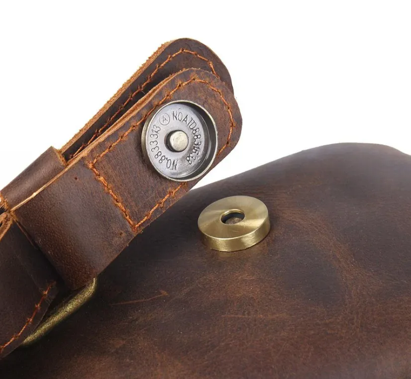 Brown Leather Rucksack | Carlsbad Caverns