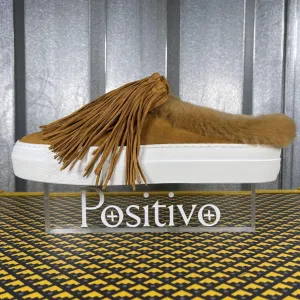 Buscemi Sabot Fringe Suede Rame Suede Sneakers