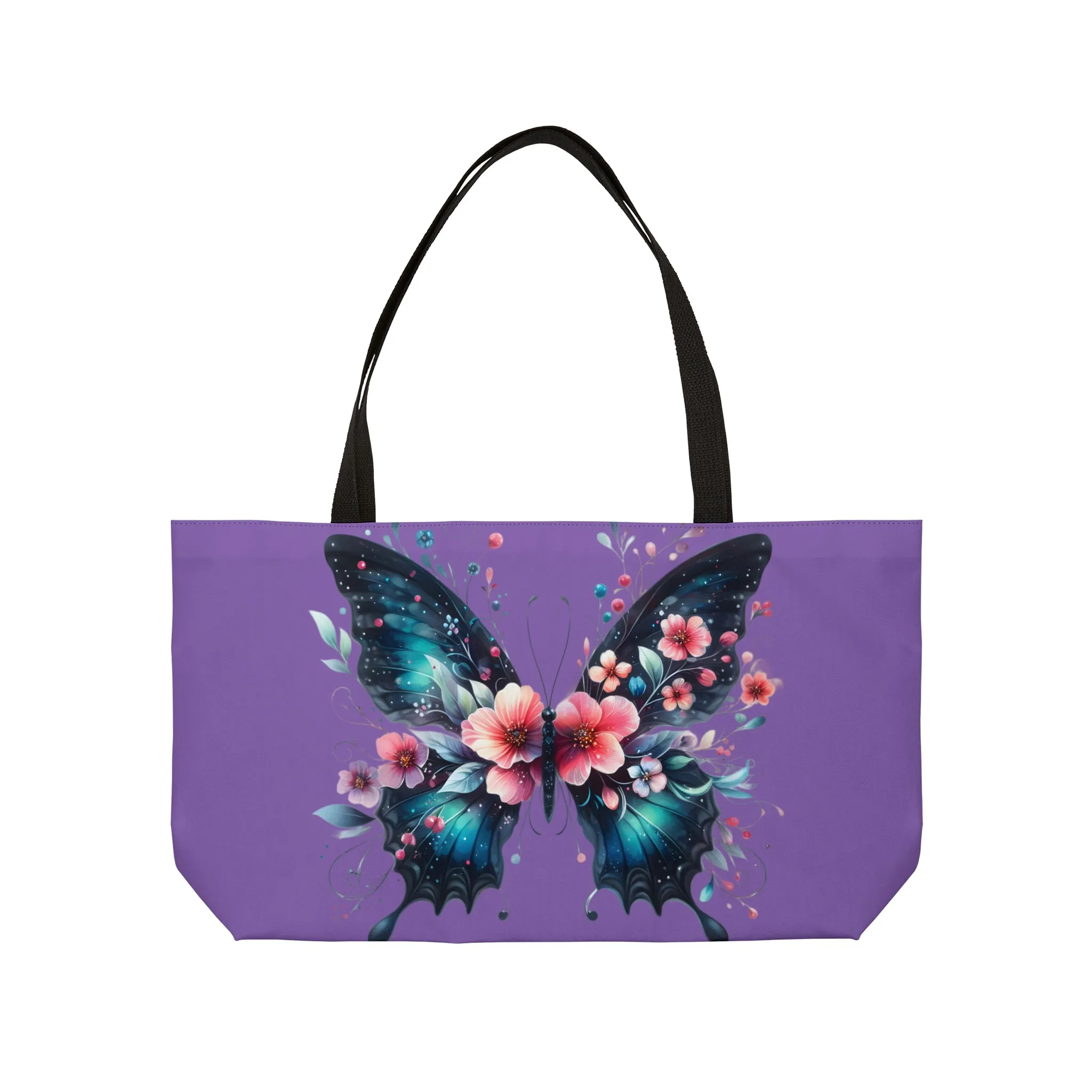 Butterfly Weekender Tote Bags
