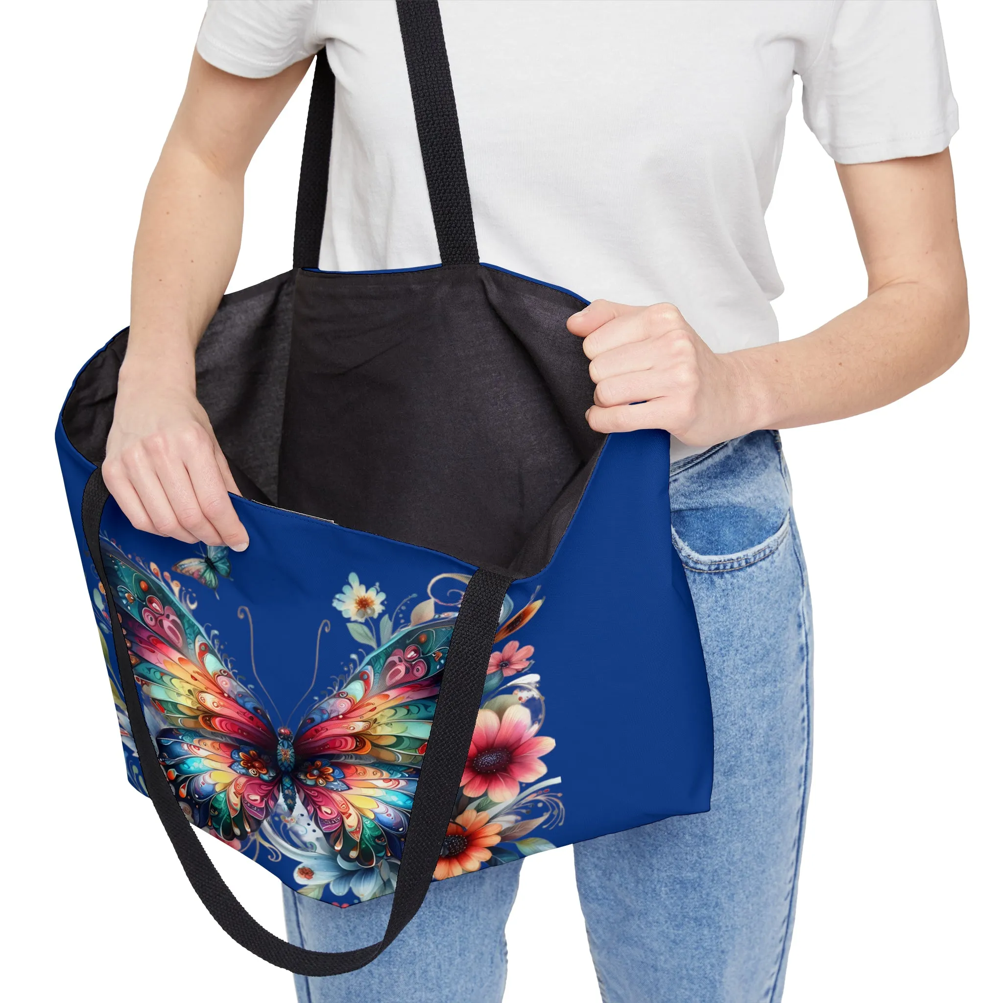 Butterfly Weekender Tote Bags