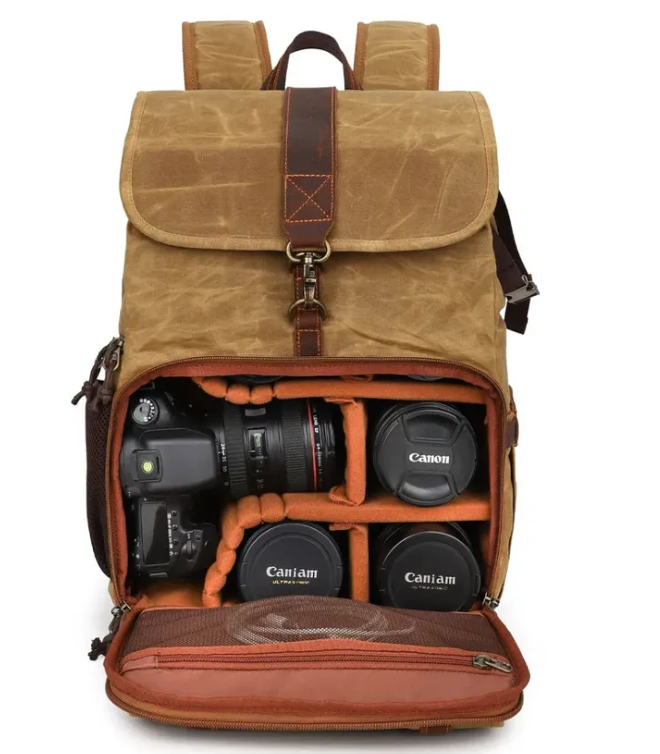 Canvas Camera Backpack | Kruger