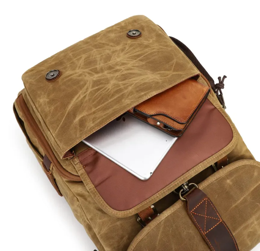 Canvas Camera Backpack | Kruger