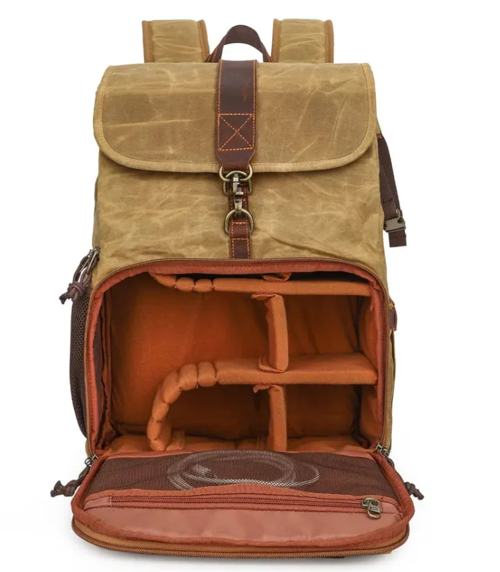Canvas Camera Backpack | Kruger