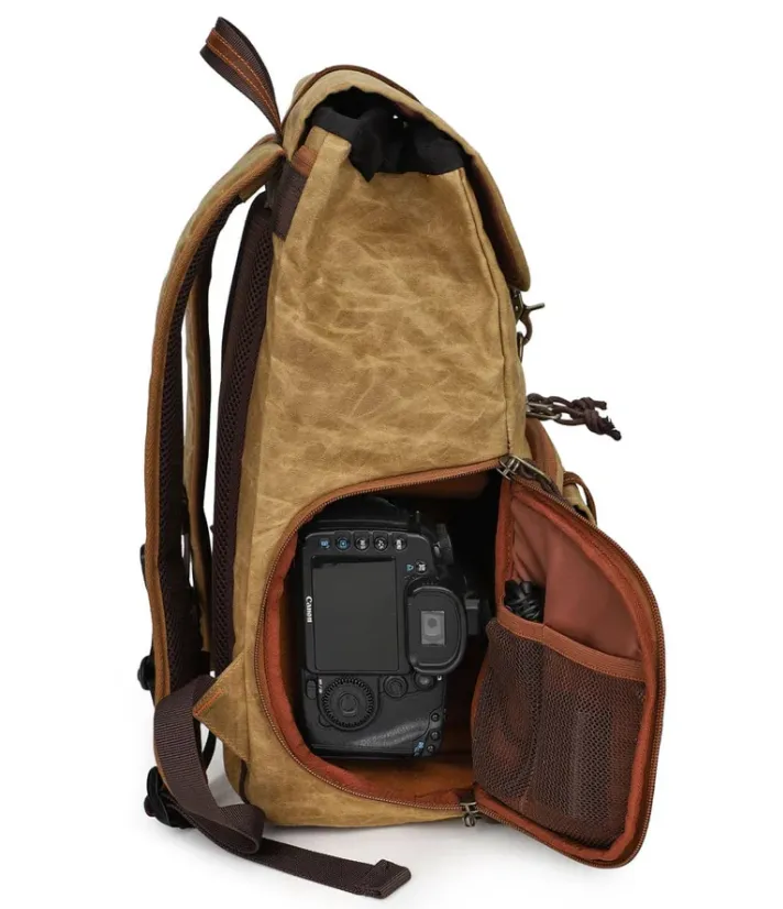 Canvas Camera Backpack | Kruger