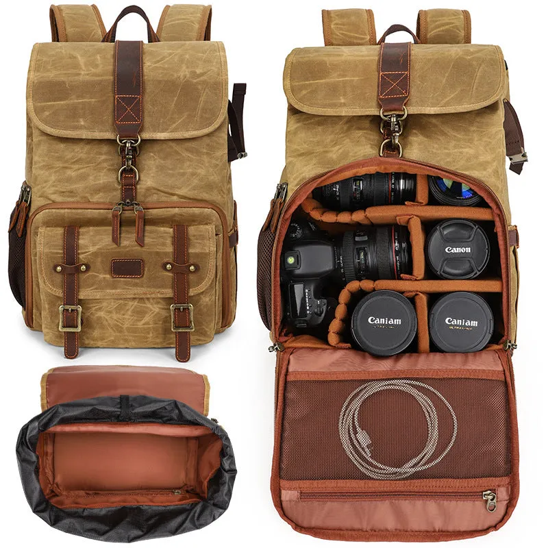 Canvas Camera Backpack | Kruger