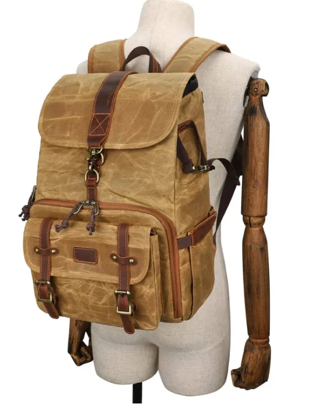 Canvas Camera Backpack | Kruger