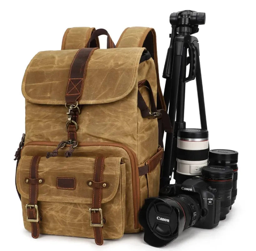 Canvas Camera Backpack | Kruger