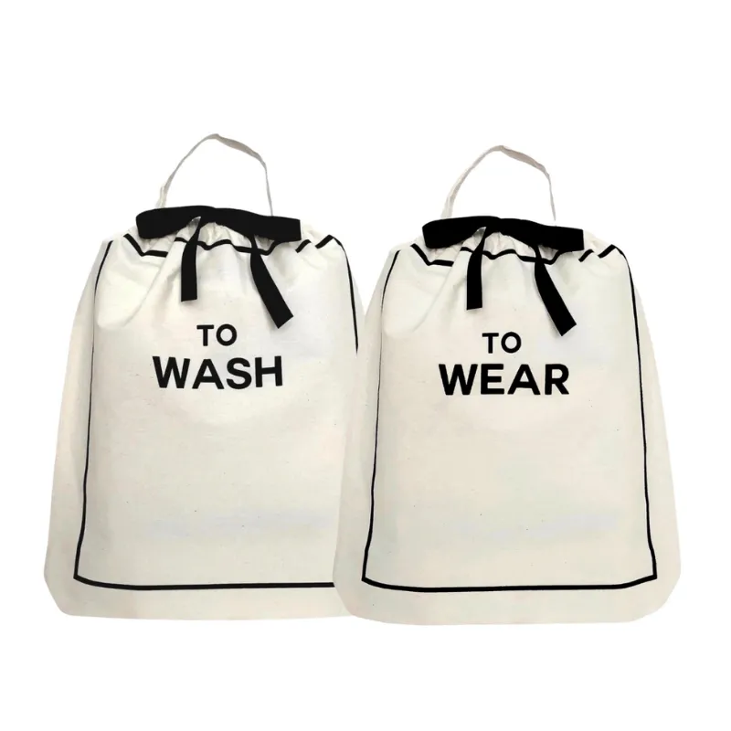 Canvas To Wash/To Wear Duo - White/Black