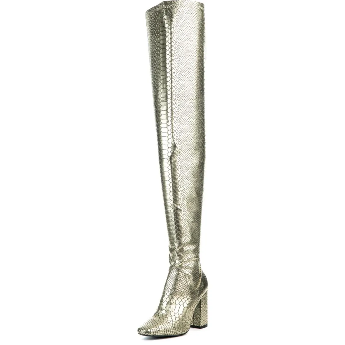 Cape Robbin Betisa-49 Gold Boot Gold