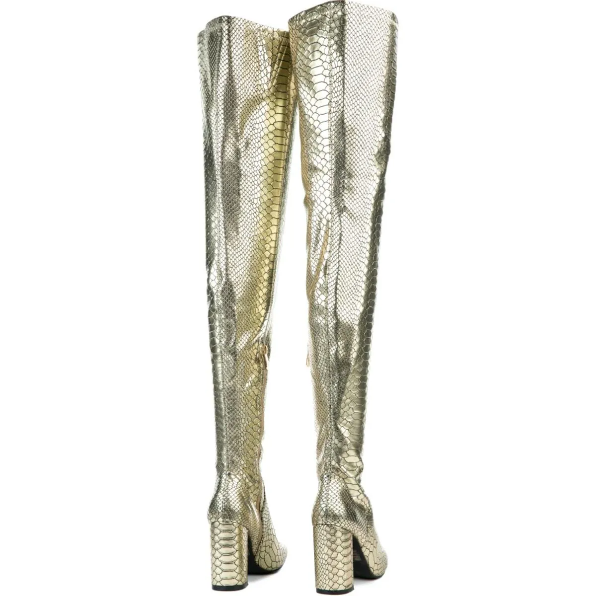 Cape Robbin Betisa-49 Gold Boot Gold