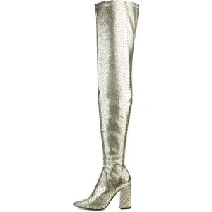 Cape Robbin Betisa-49 Gold Boot Gold