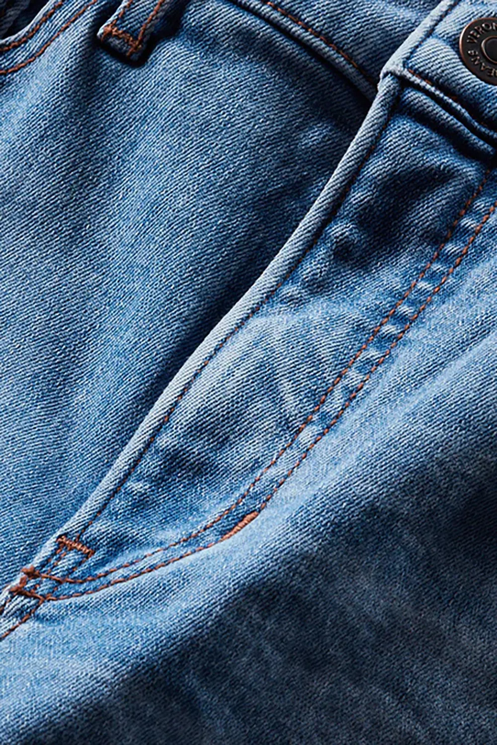 Carson Kick Flare Jean in Amethyst