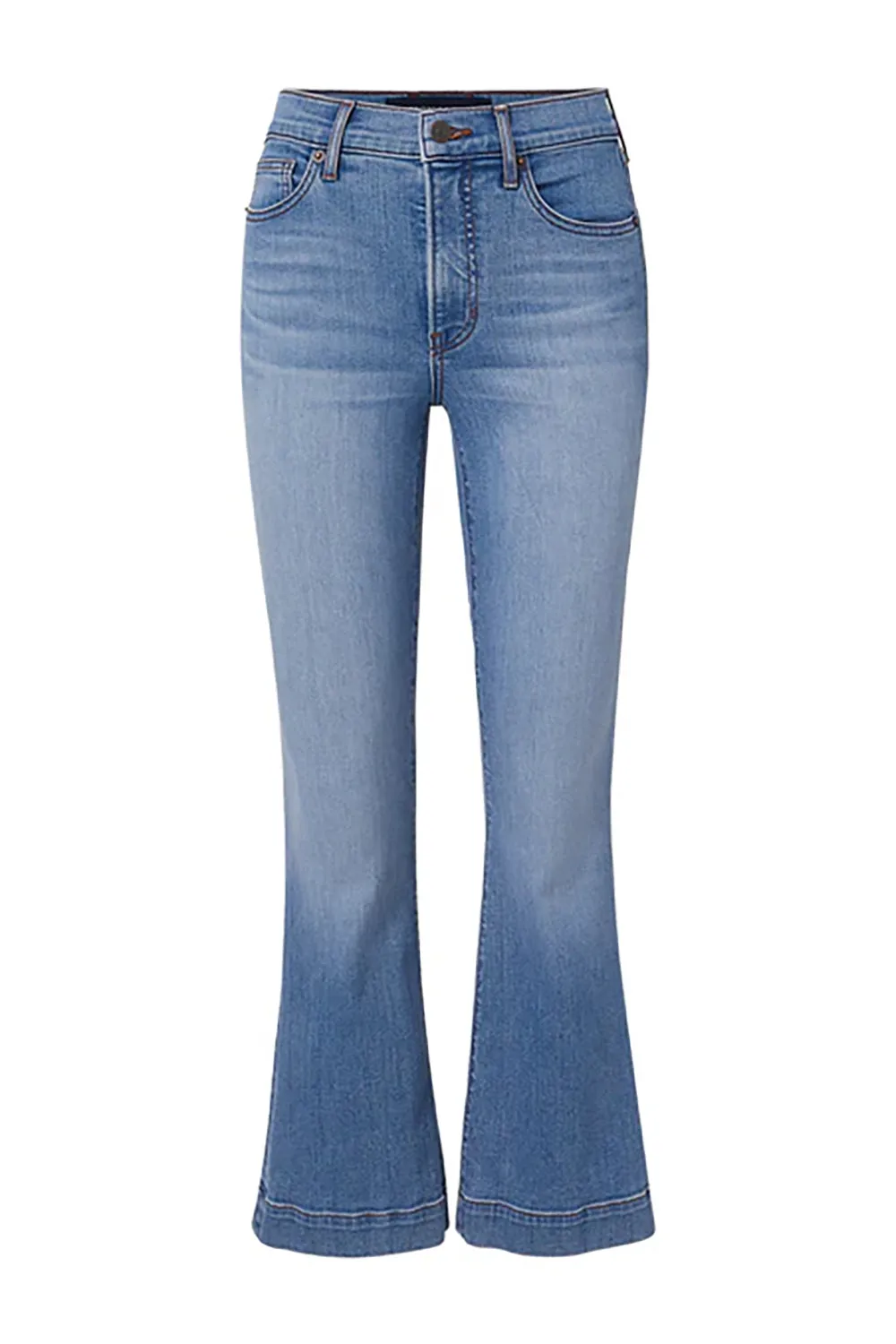 Carson Kick Flare Jean in Amethyst
