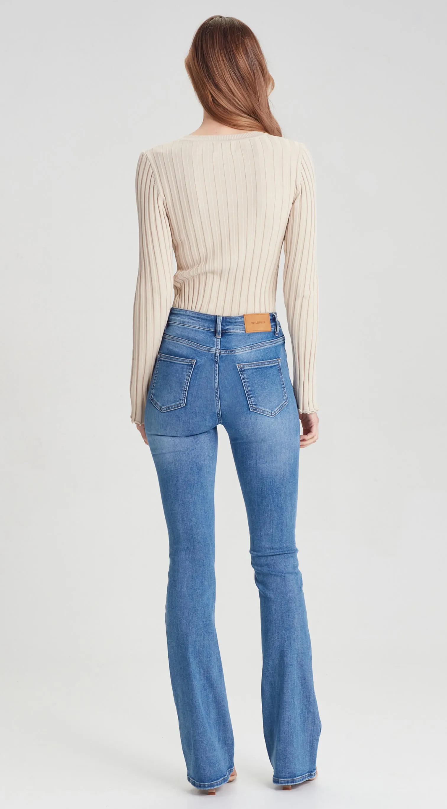 CHARLIE | TALL Flared Jean Blue 36''
