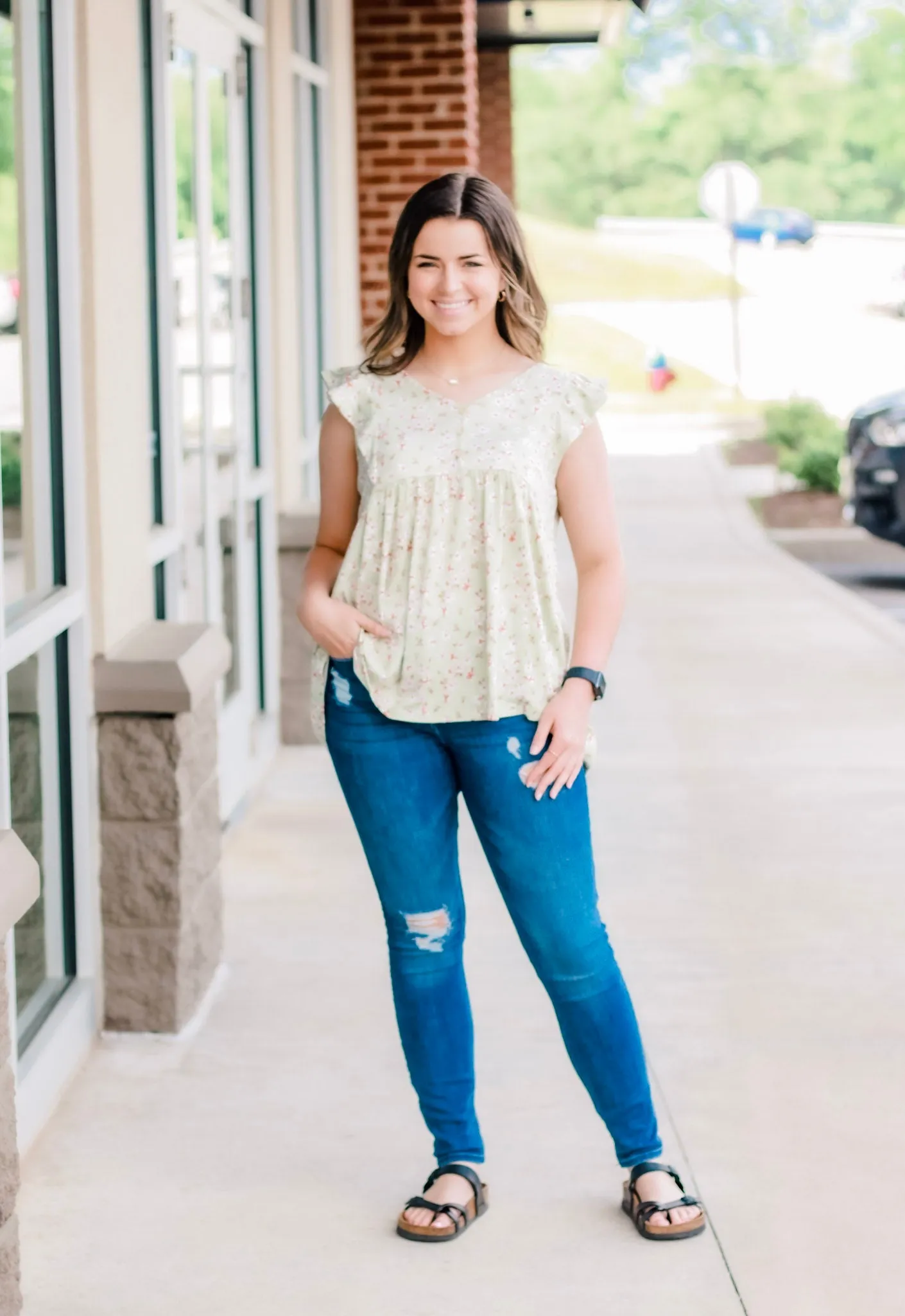 Chasing Forever Floral Top