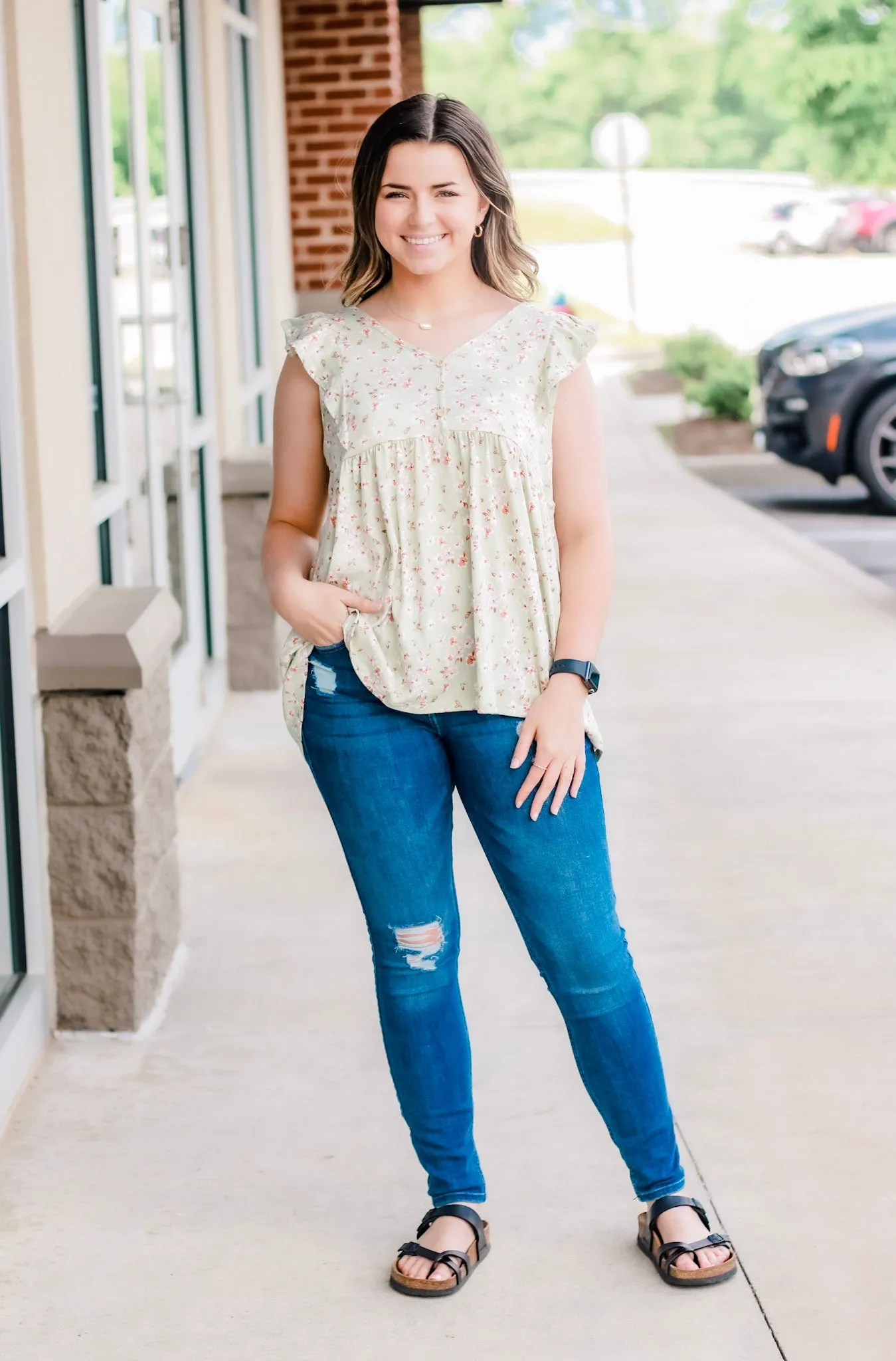 Chasing Forever Floral Top