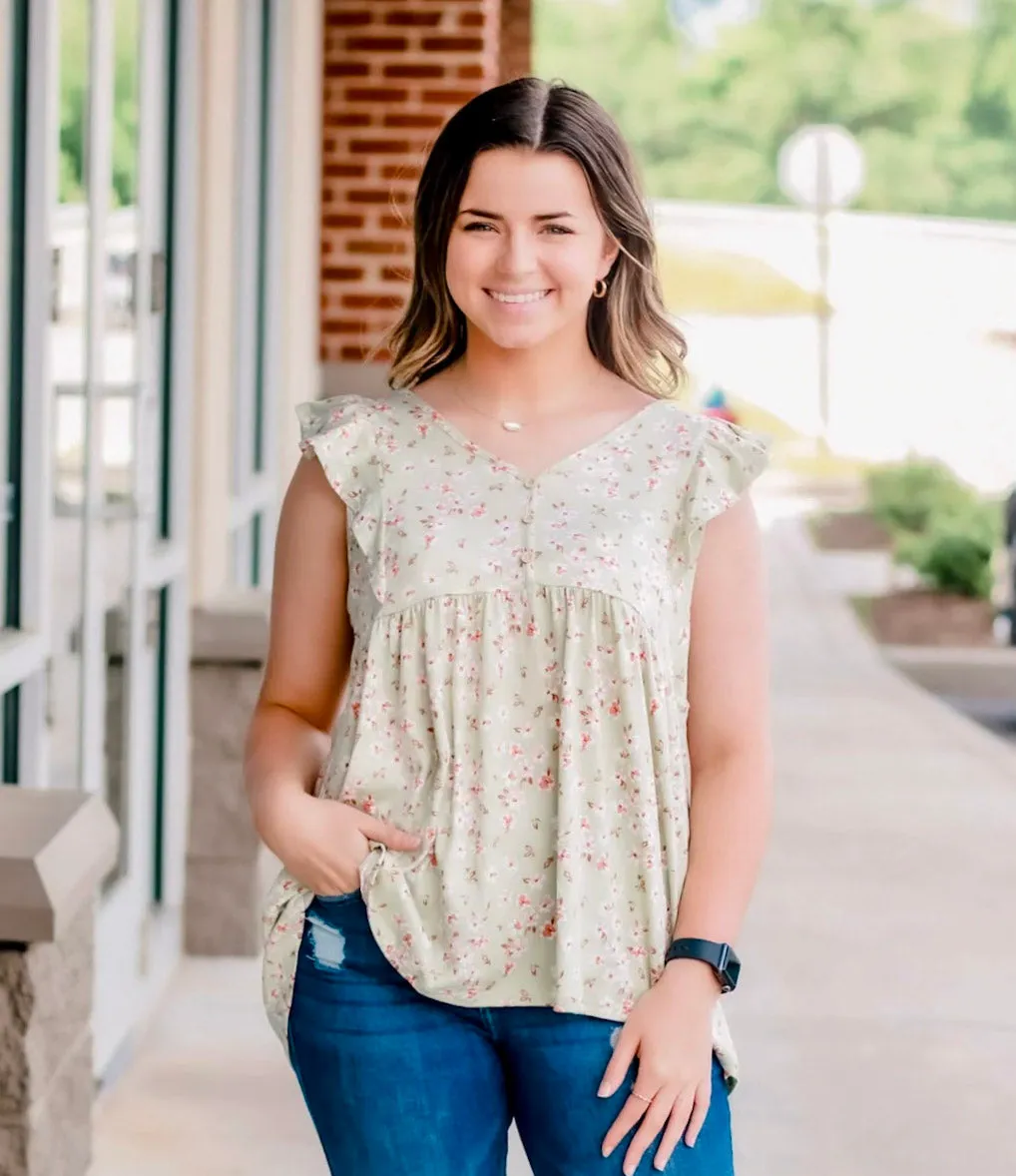 Chasing Forever Floral Top