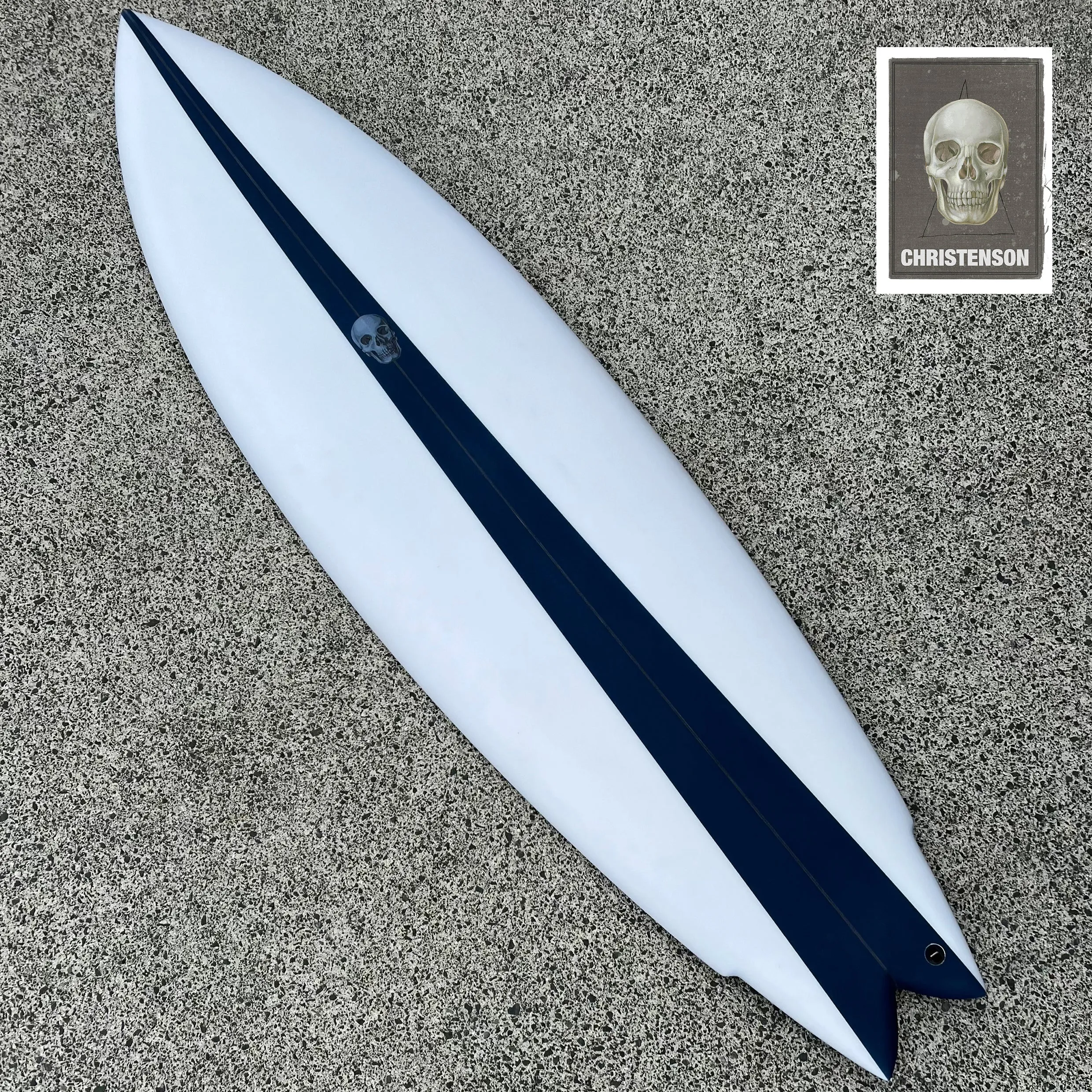 CHRISTENSON WOLVERINE SURFBOARD 6'6
