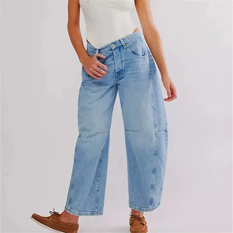 Céleste Bouchard Vintage Barrel Jeans