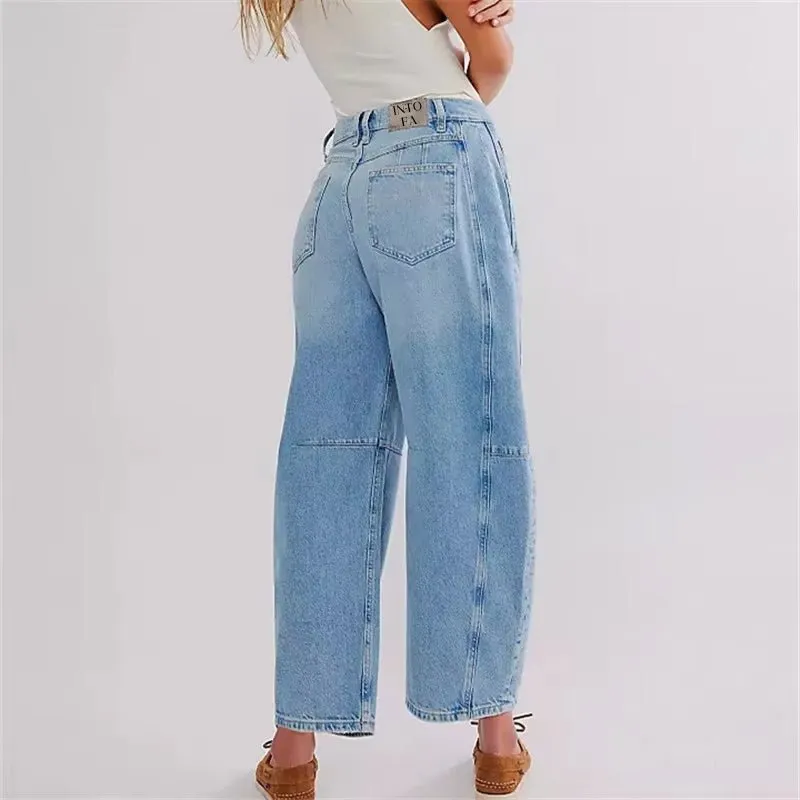 Céleste Bouchard Vintage Barrel Jeans