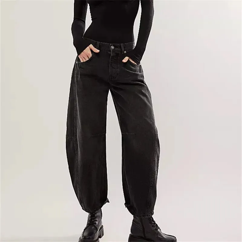Céleste Bouchard Vintage Barrel Jeans