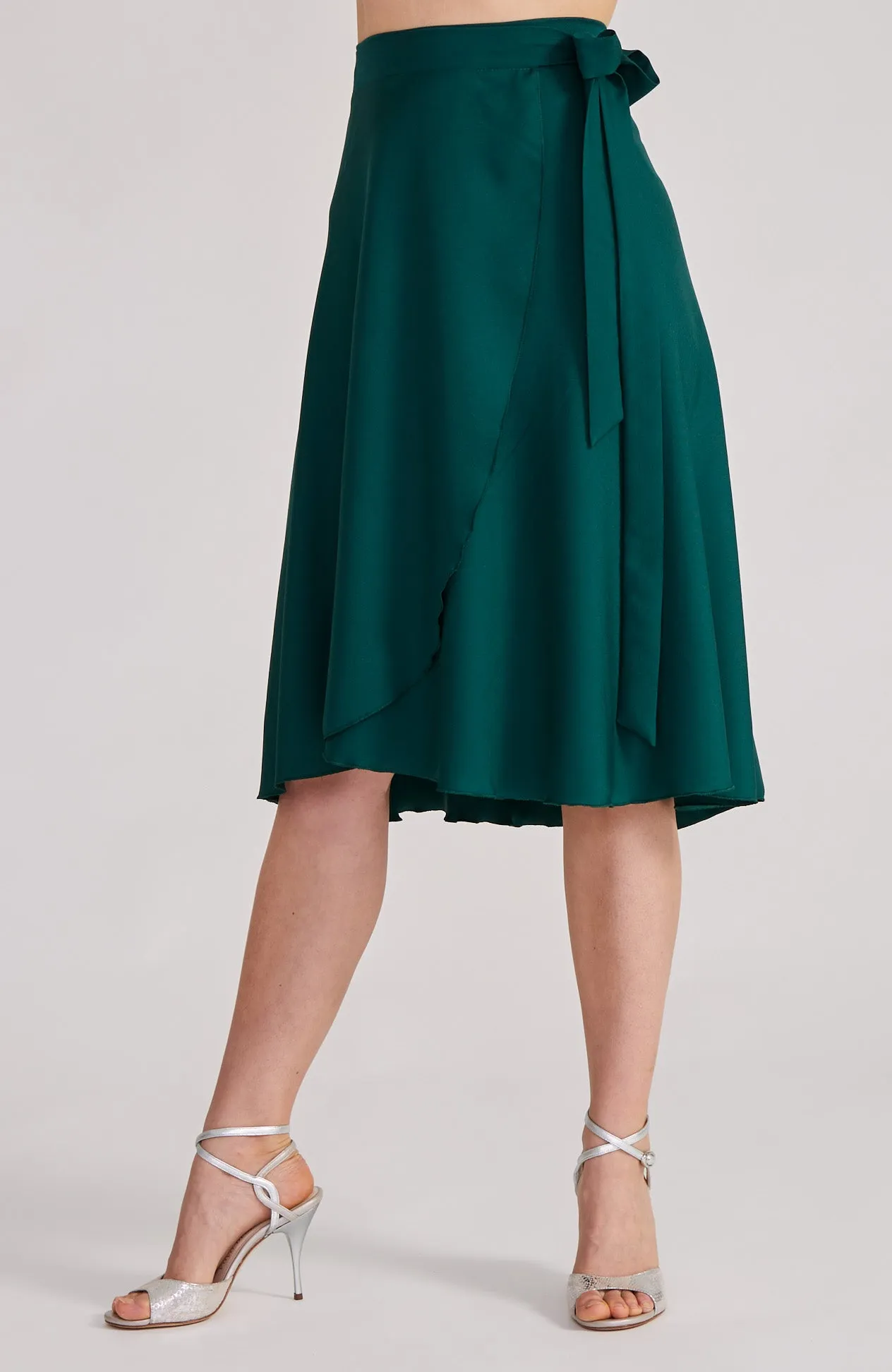 COCO Green Tango Wrap Skirt