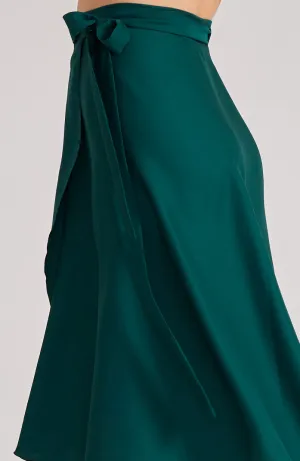 COCO Green Tango Wrap Skirt