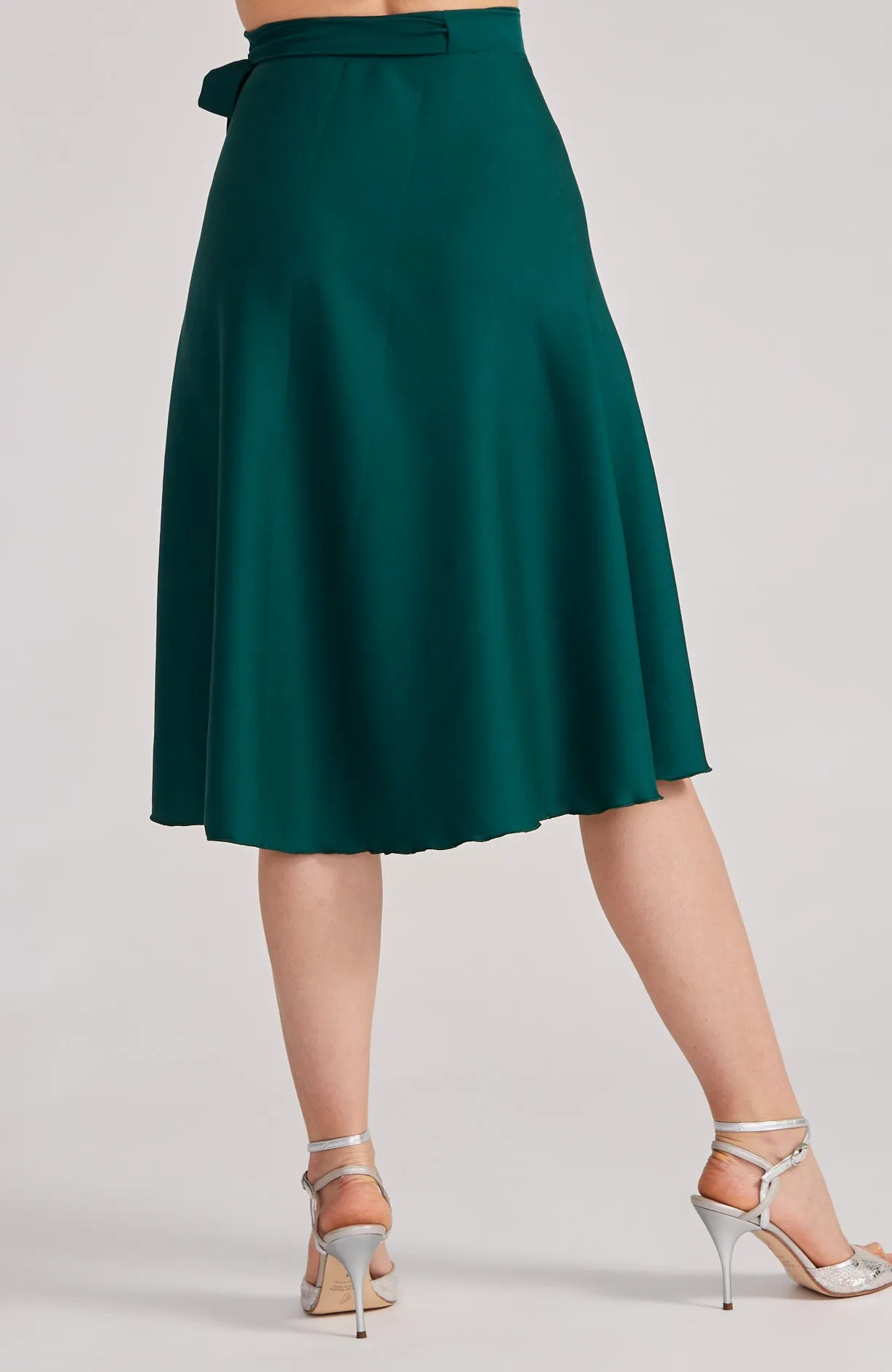 COCO Green Tango Wrap Skirt