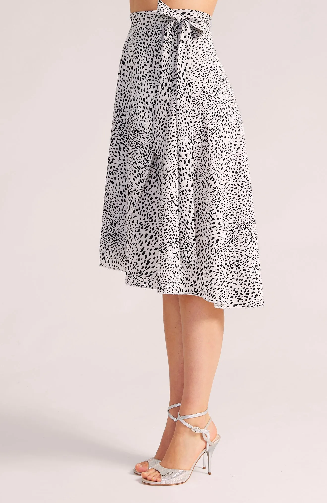 COCO Polka Dots Skirt in Classic Black & White