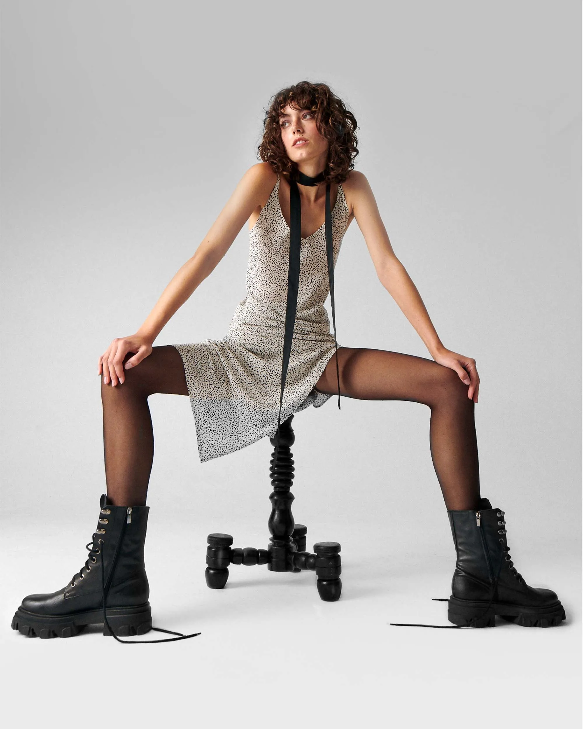 Combat Boots długie botki damskie w stylu “worker boots”