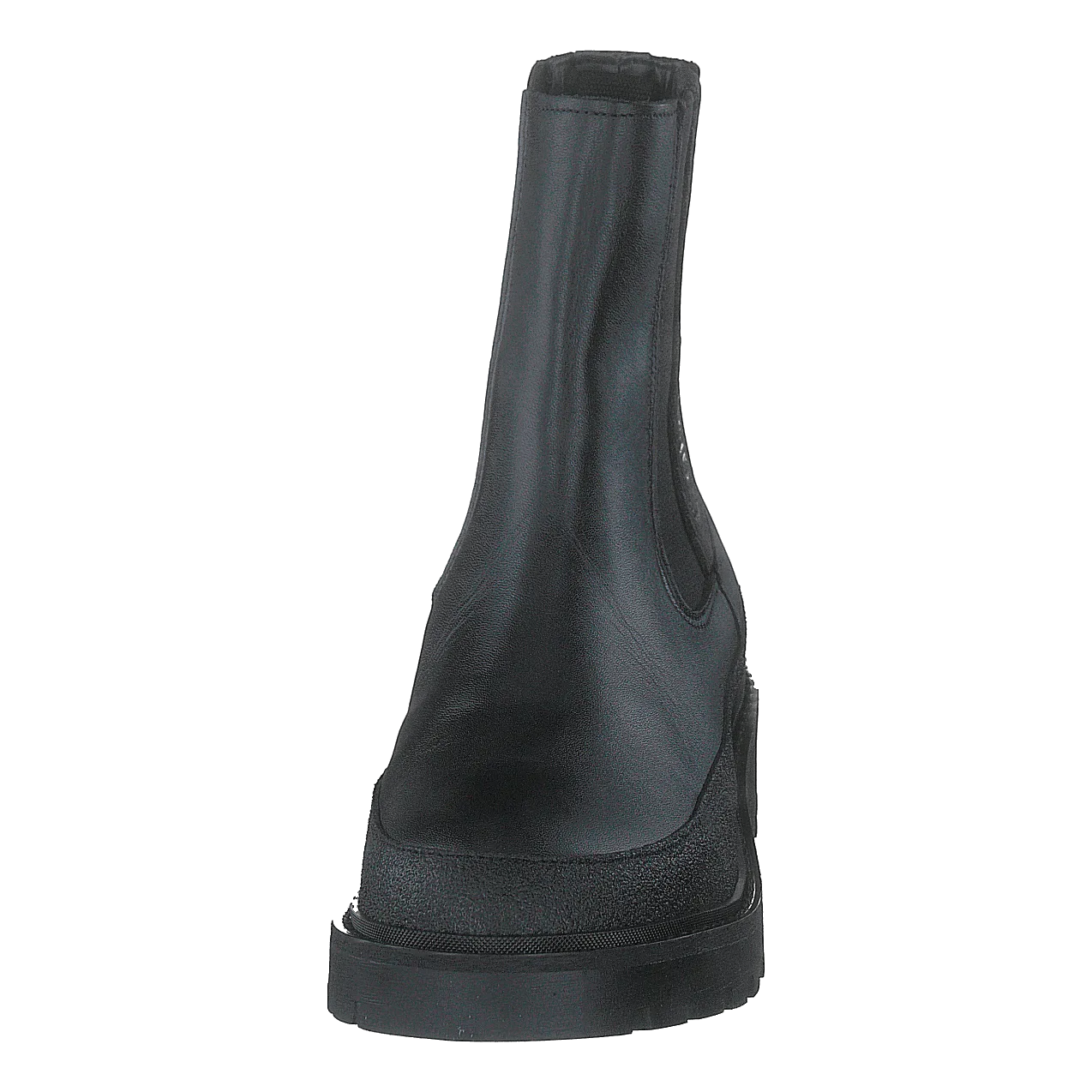 Combat Mid Chelsea Boot Rubber Black