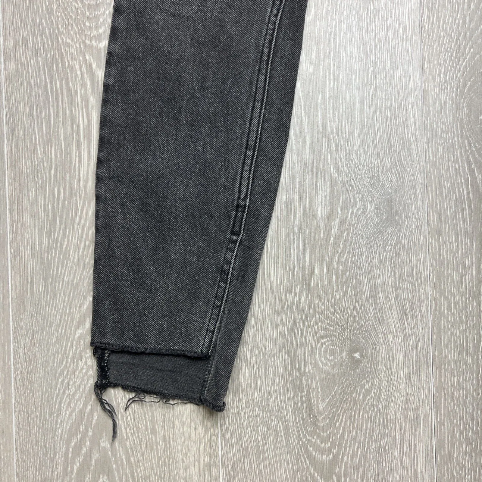 Country Road Denim Womens Black Skinny Cropped Jeans Size 6