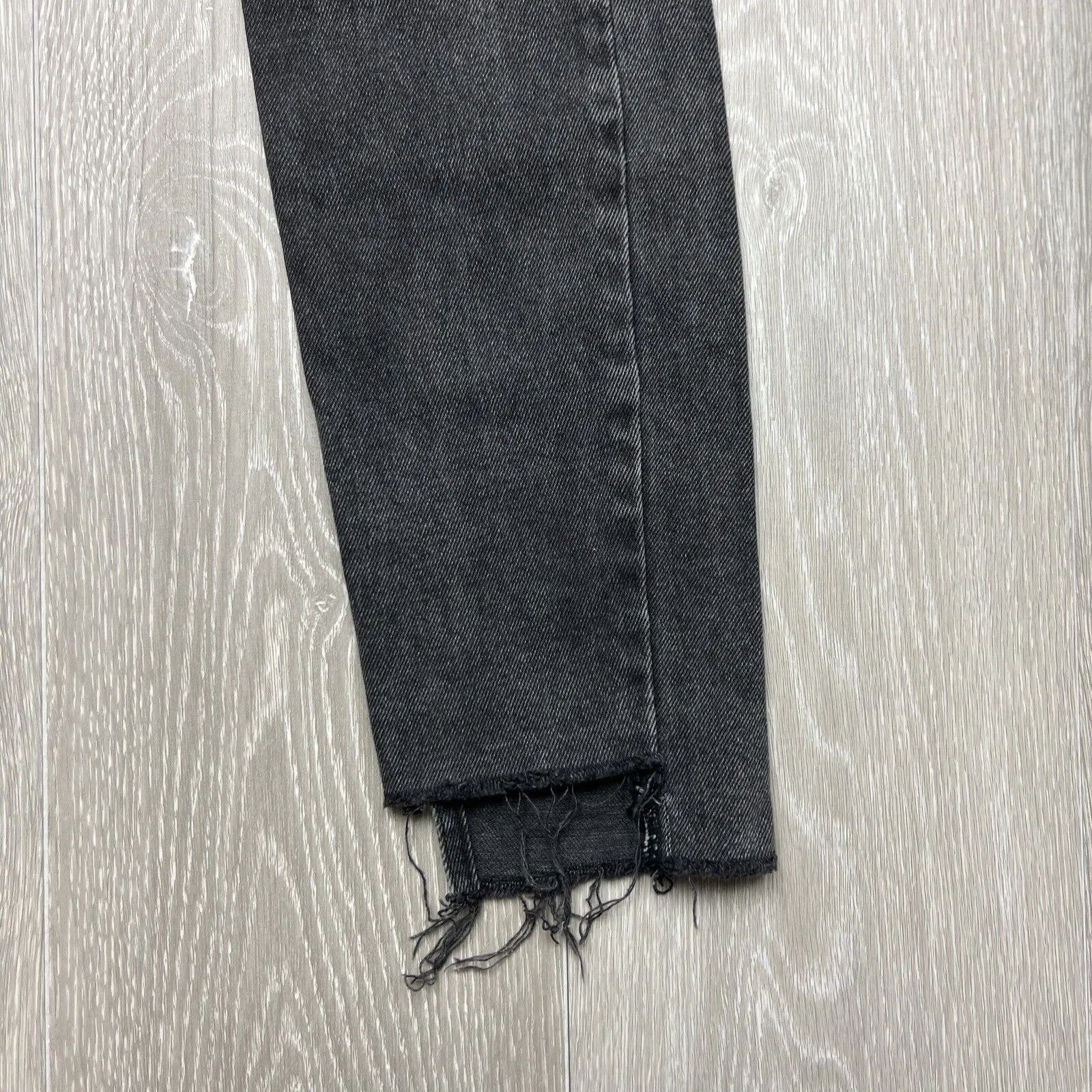 Country Road Denim Womens Black Skinny Cropped Jeans Size 6