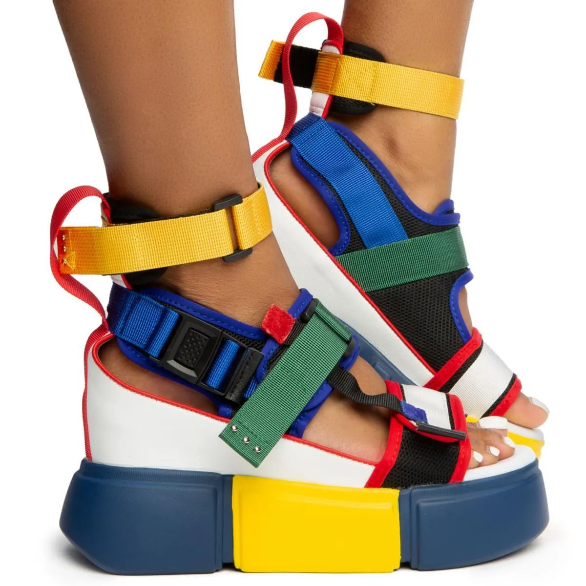 Cranberry-02 Platform Sandals