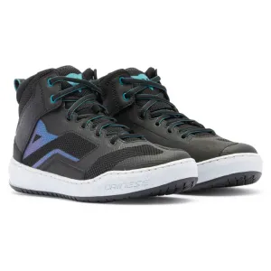 Dainese Suburb Air Women's Shoes Black / White / Harbor Blue