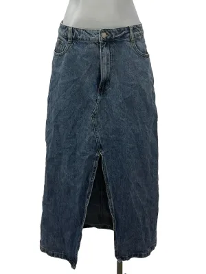 Dark Wash Denim Skirt