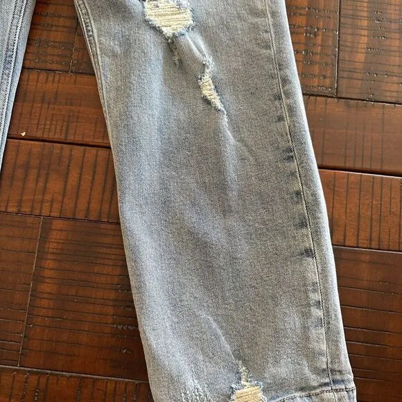 Dear John distressed hi rise cropped jeans 29 NWT