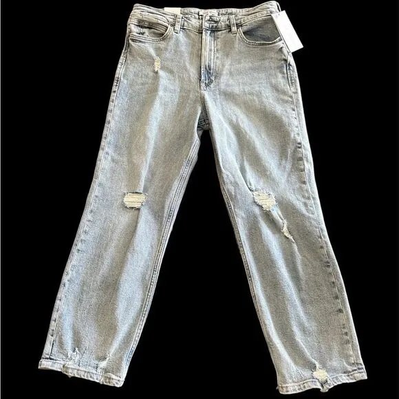 Dear John distressed hi rise cropped jeans 29 NWT