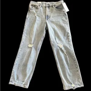 Dear John distressed hi rise cropped jeans 29 NWT