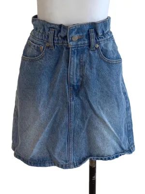 Denim Blue Jeans Skirt