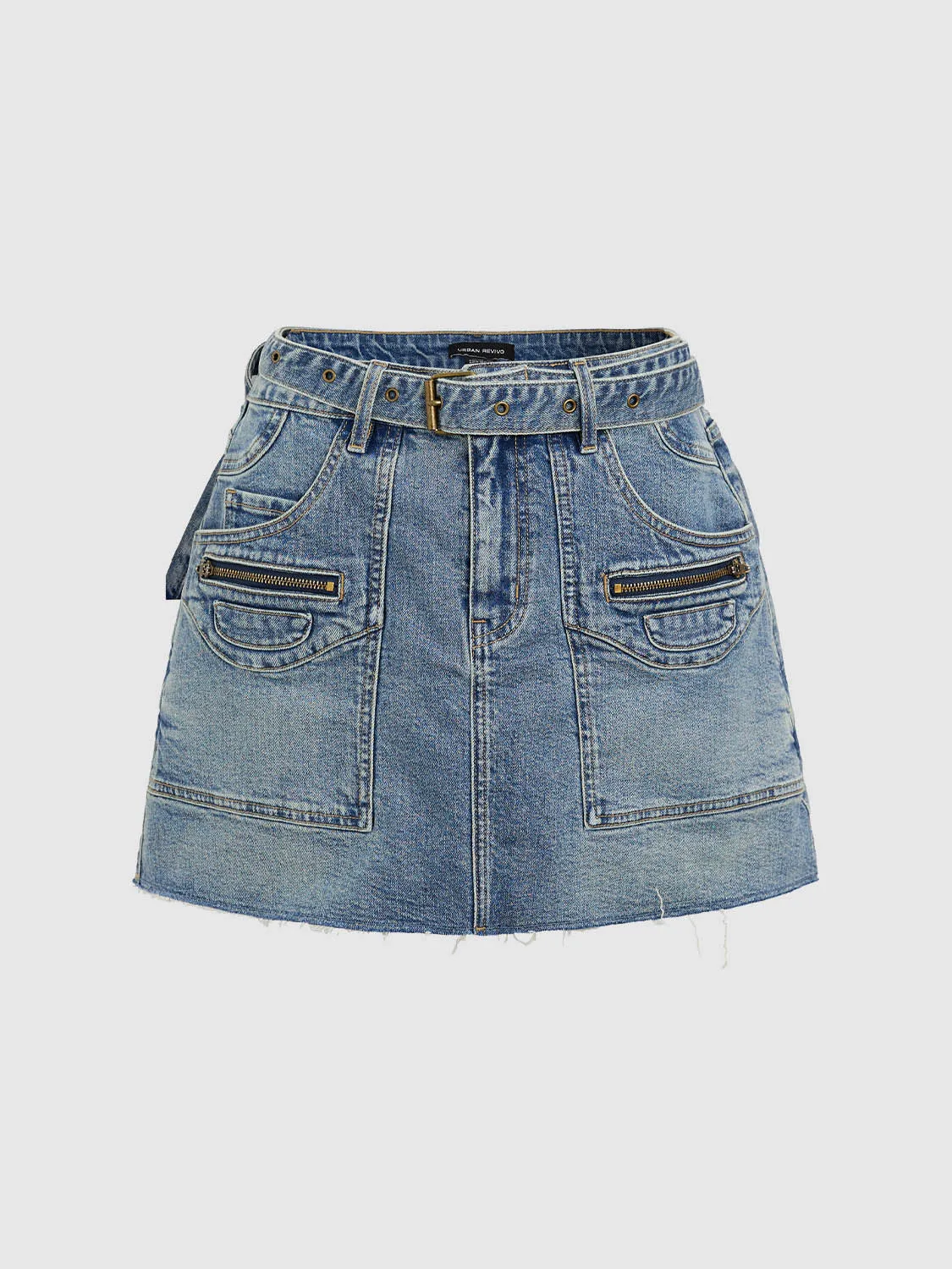 Denim Mini Skirts