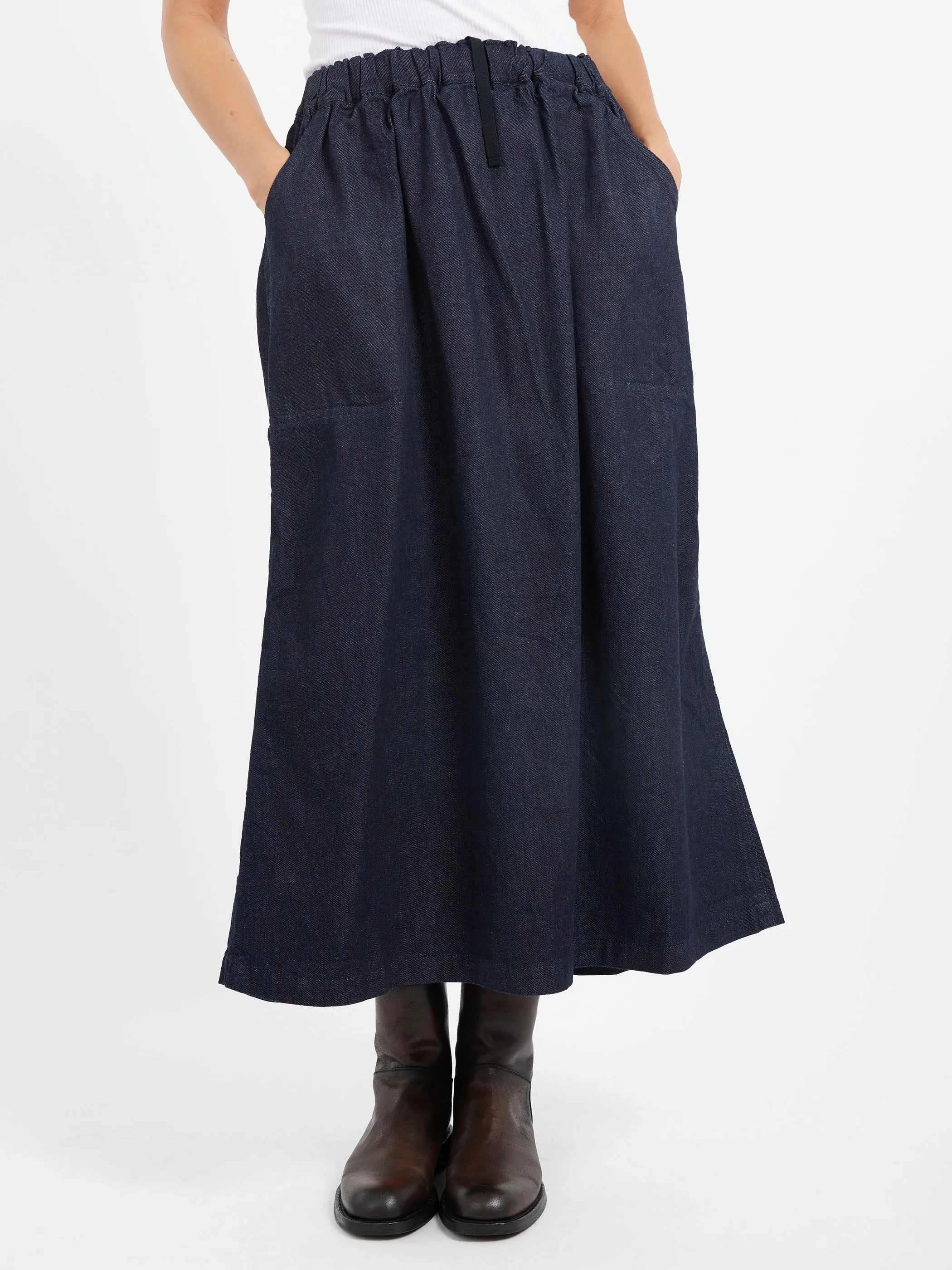 Denim Painter Skirt