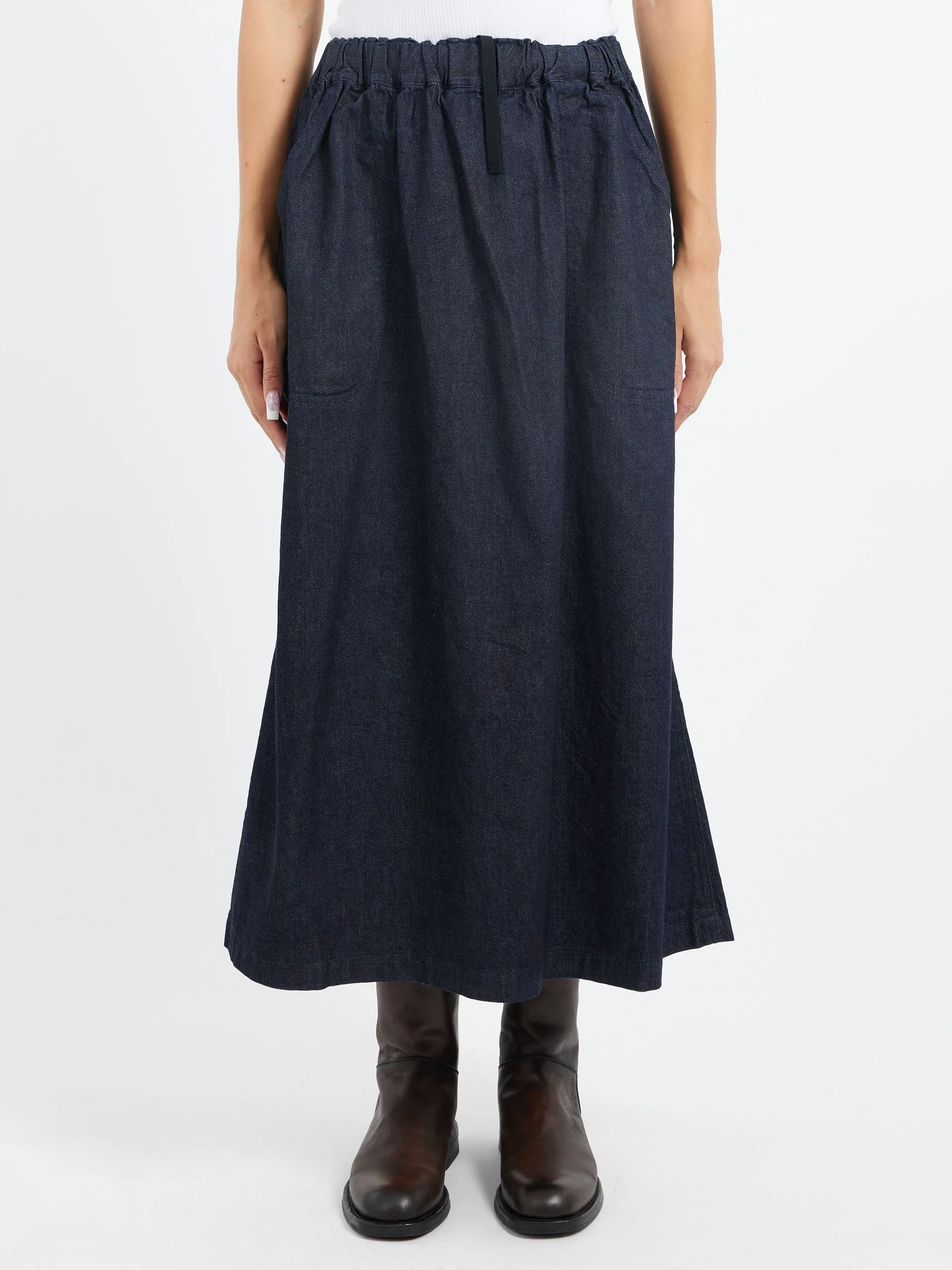 Denim Painter Skirt