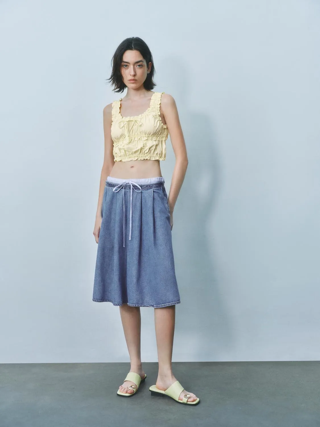 Denim Skirts