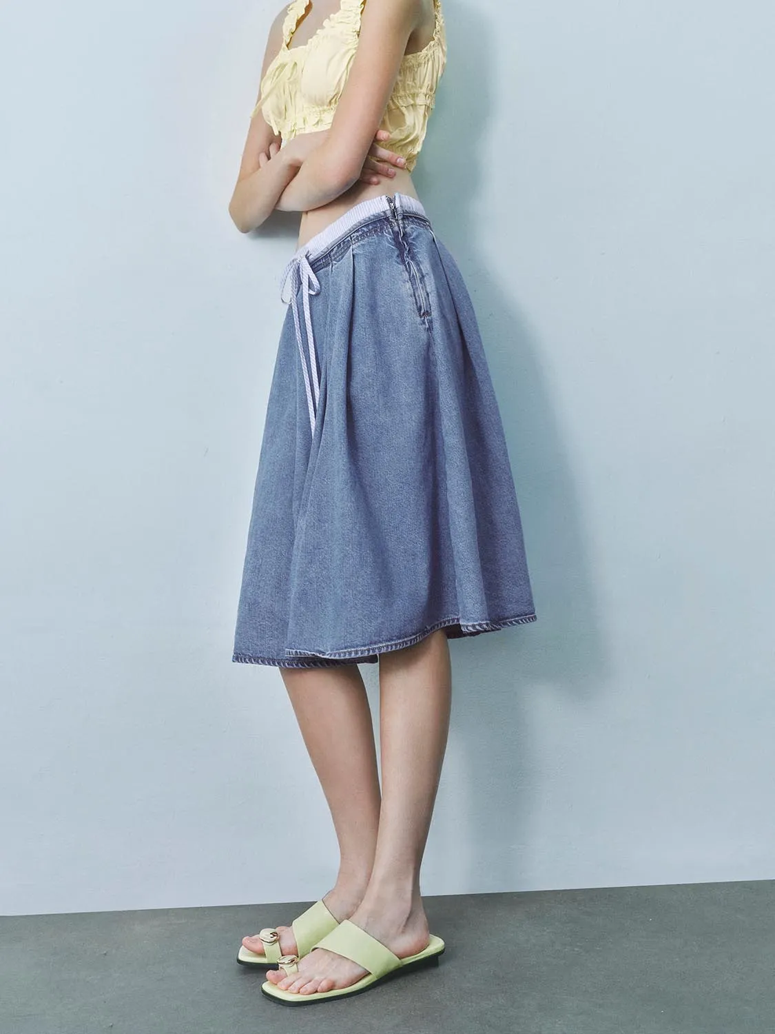 Denim Skirts