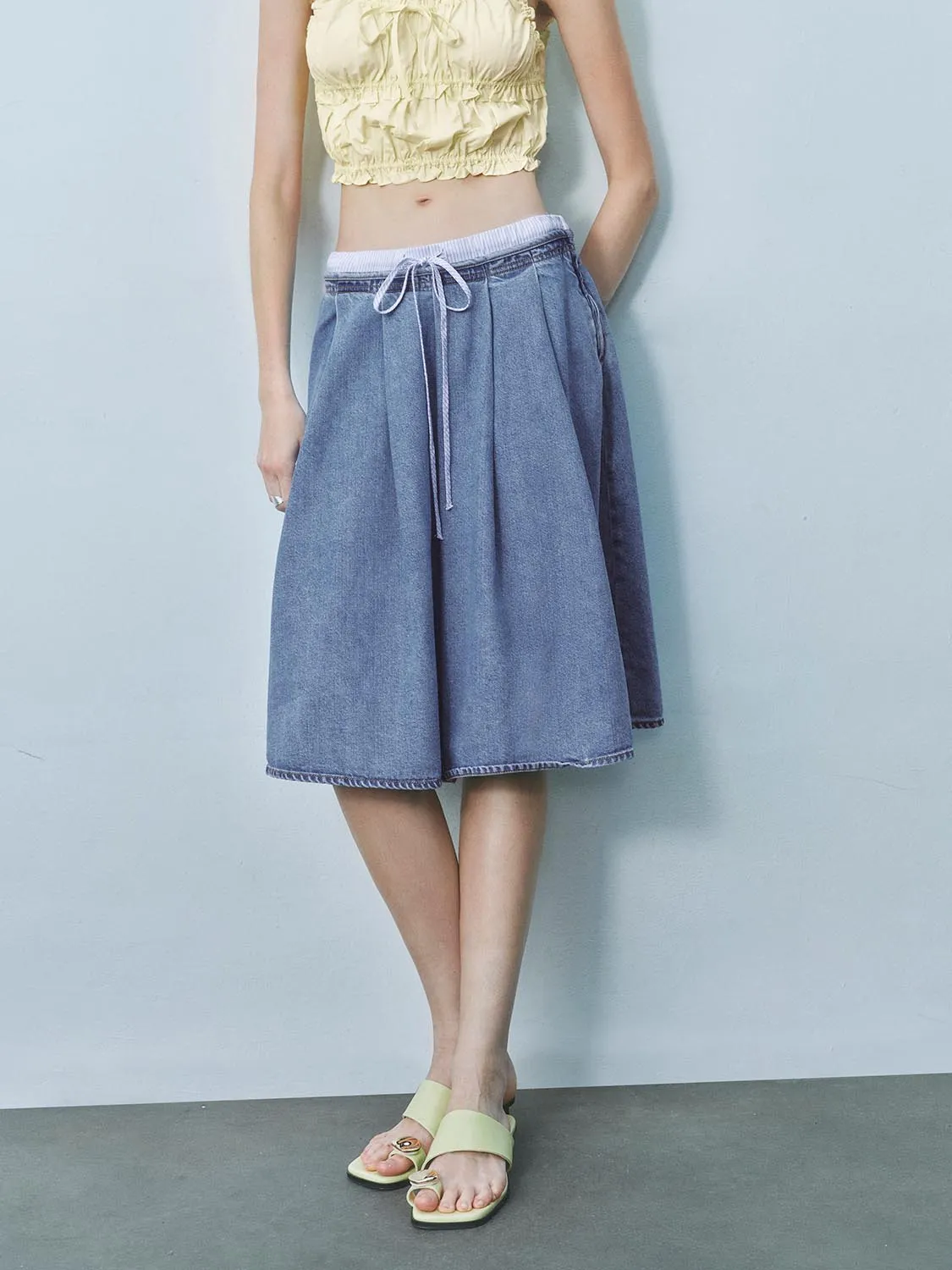 Denim Skirts